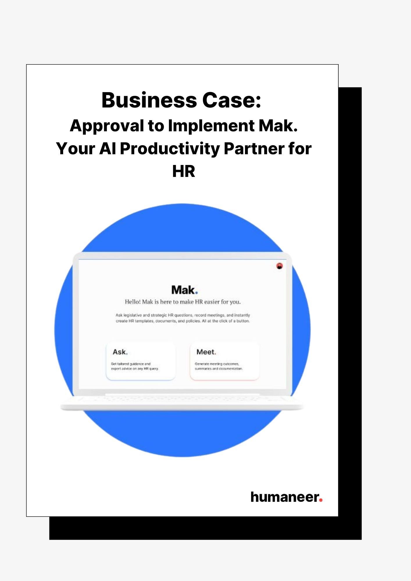 The business case for Mak (A4)
